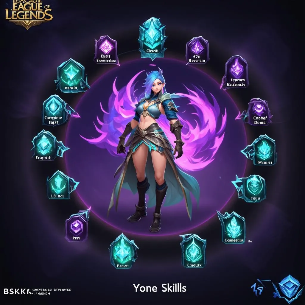 Yone League of Legends Skills