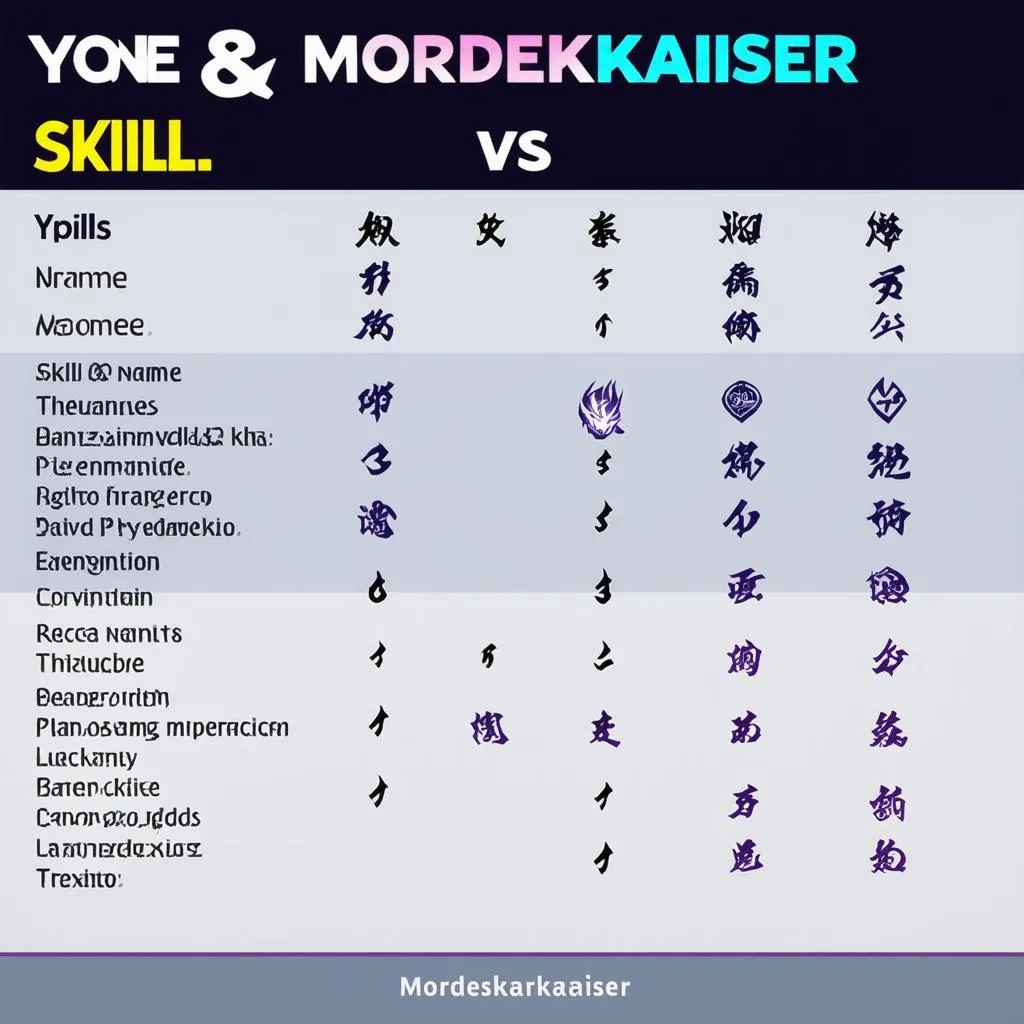 yone-mordekaiser-skill-comparison-table