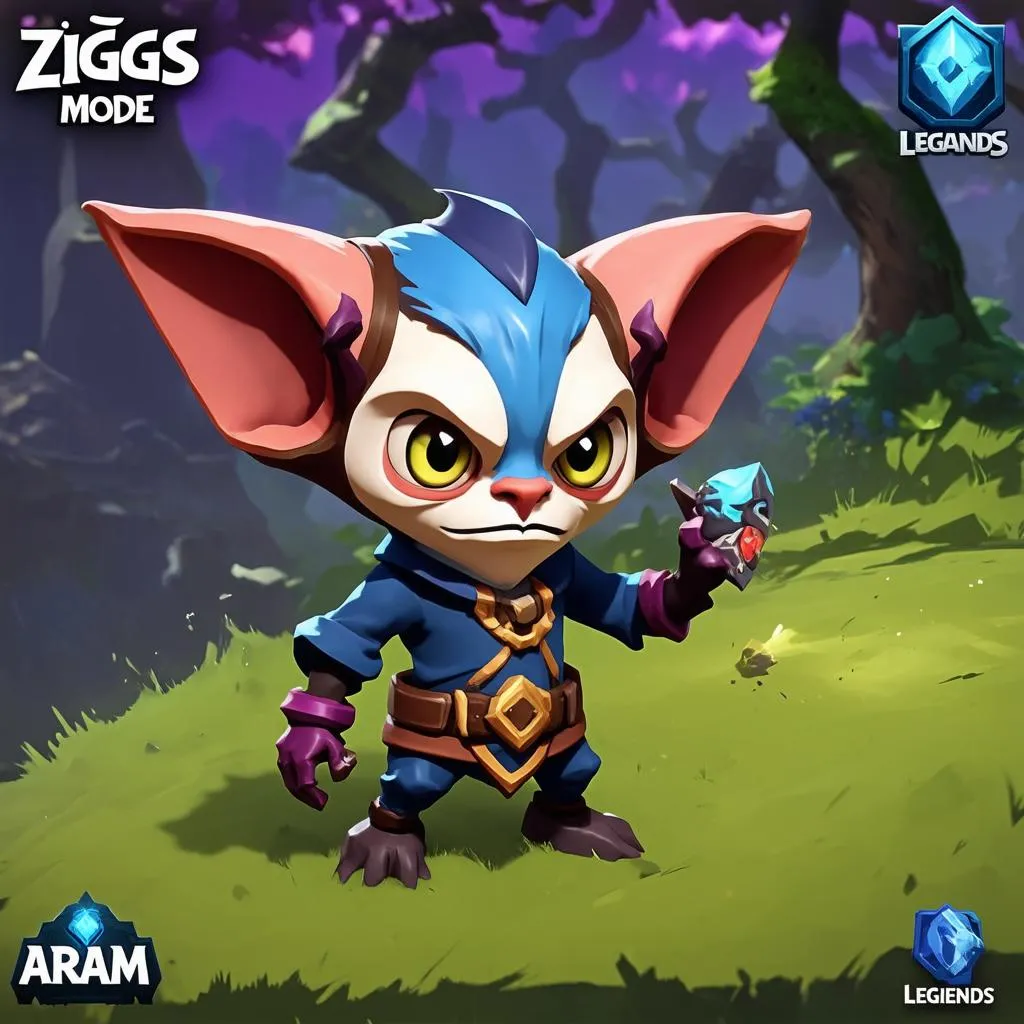 Ziggs Aram gameplay