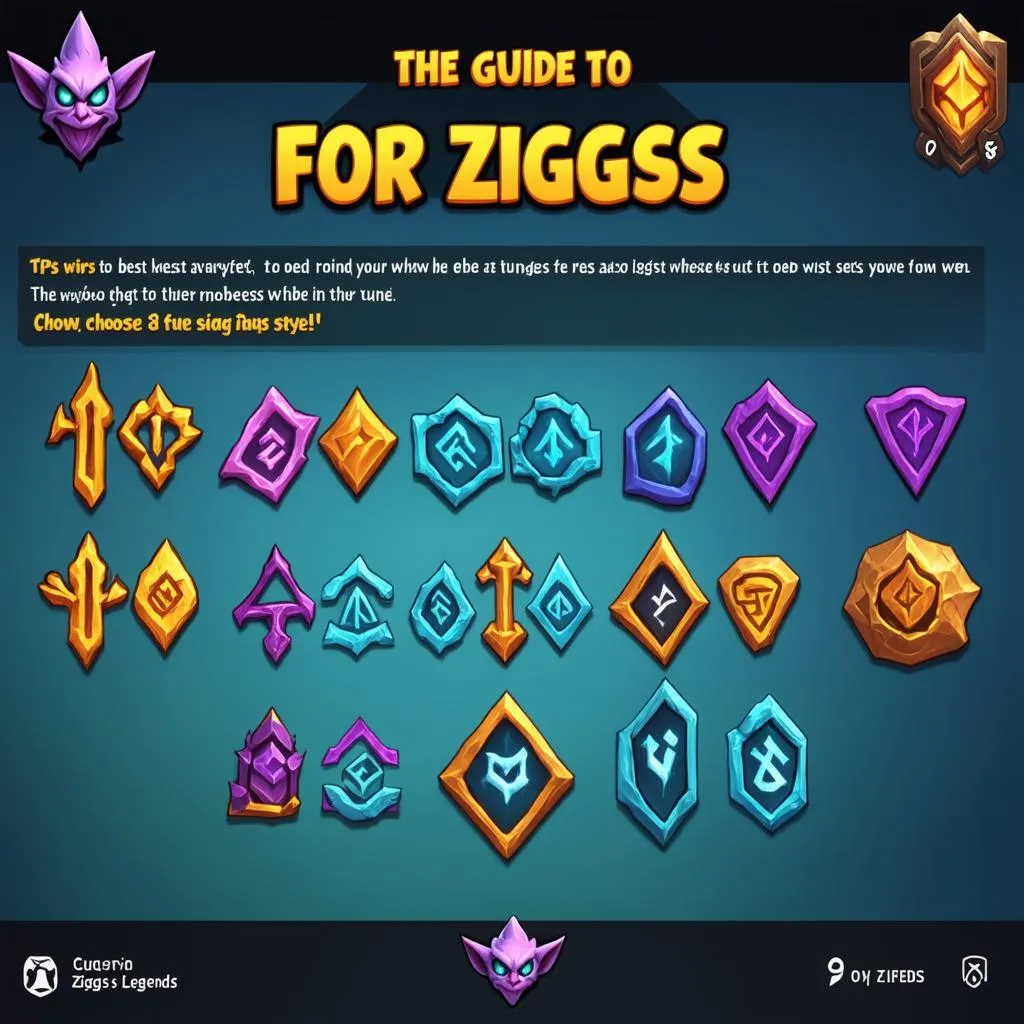 Hướng dẫn rune Ziggs