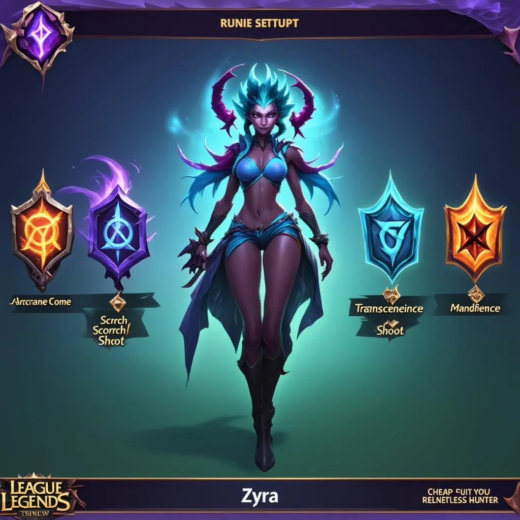 Bảng ngọc Zyra