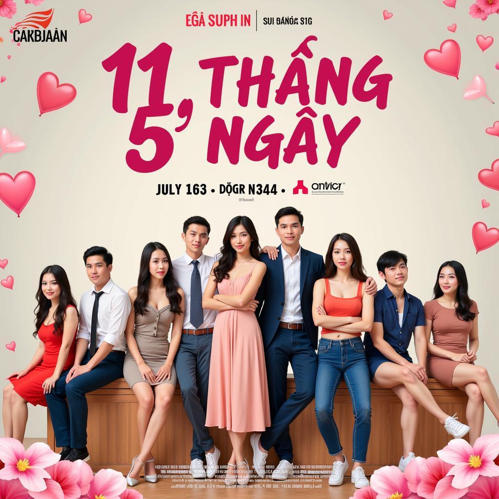 Poster của bộ phim 11 Tháng 5 Ngày