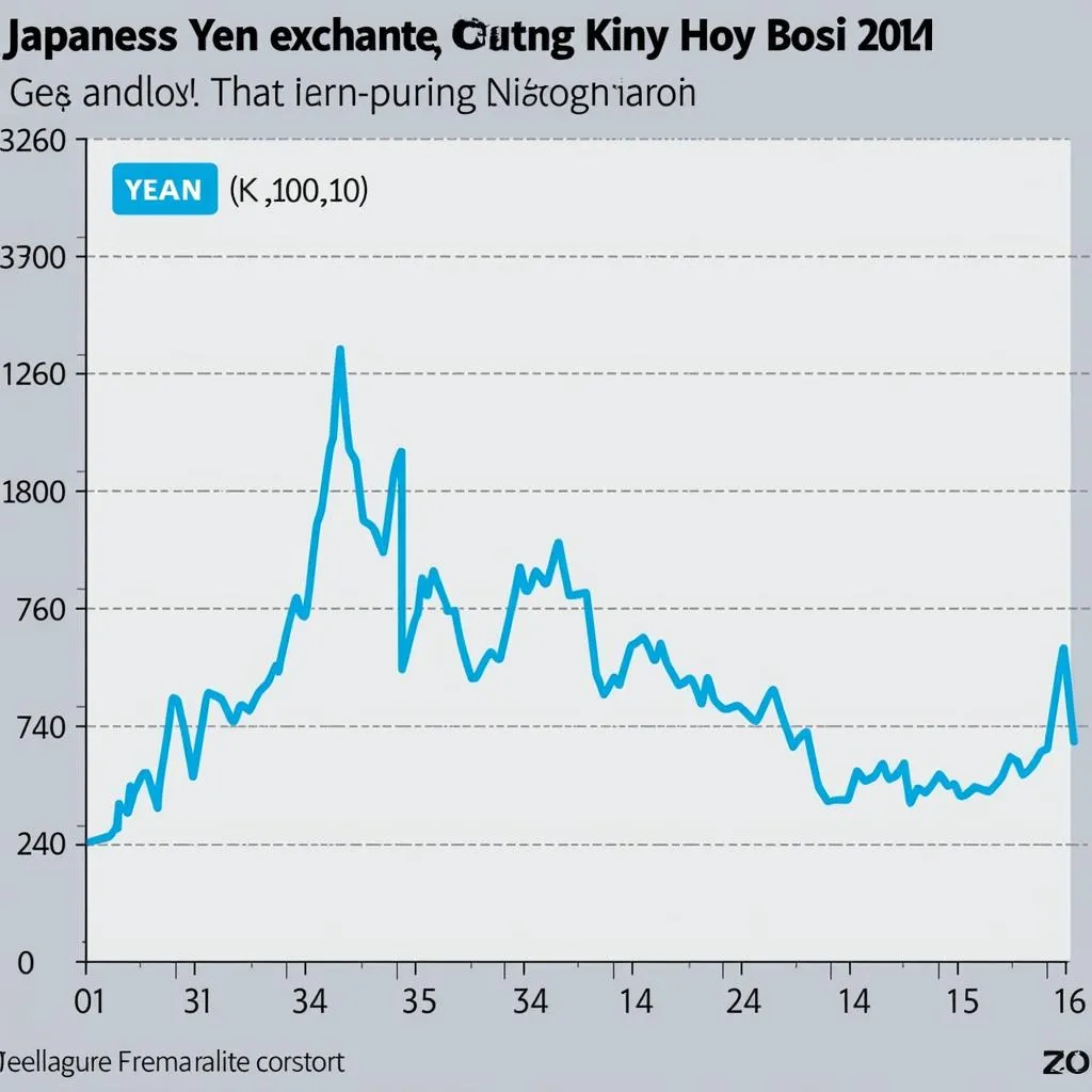 Biểu đồ tỷ giá Yên Nhật