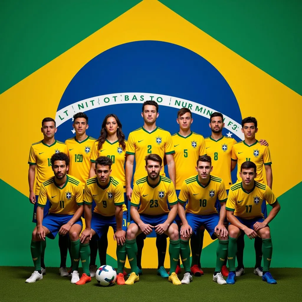 Đội hình Brazil hùng hậu sẵn sàng chinh phục World Cup