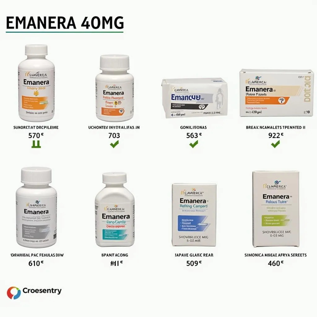 Emanera 40mg Giá