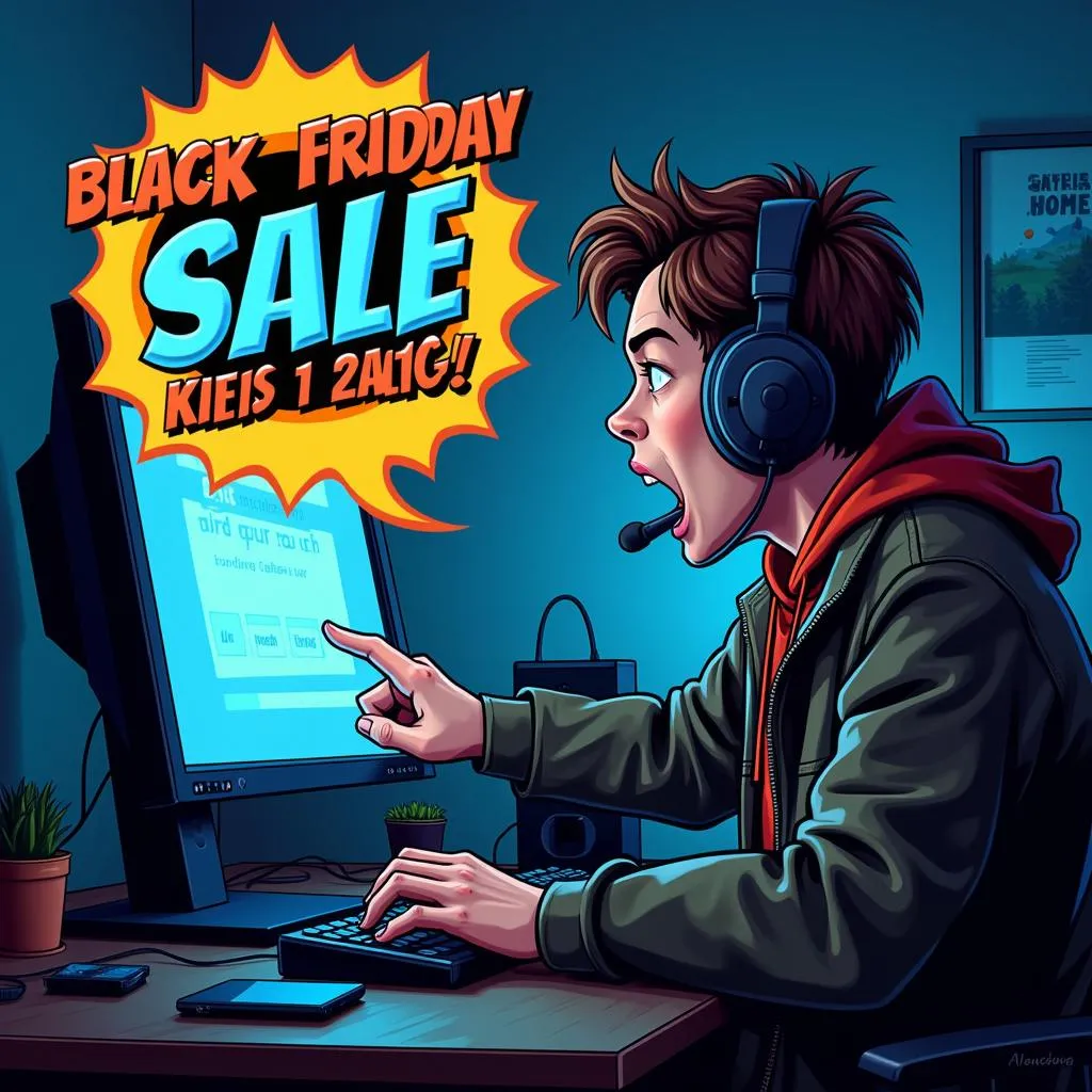 Game thủ săn sale Black Friday