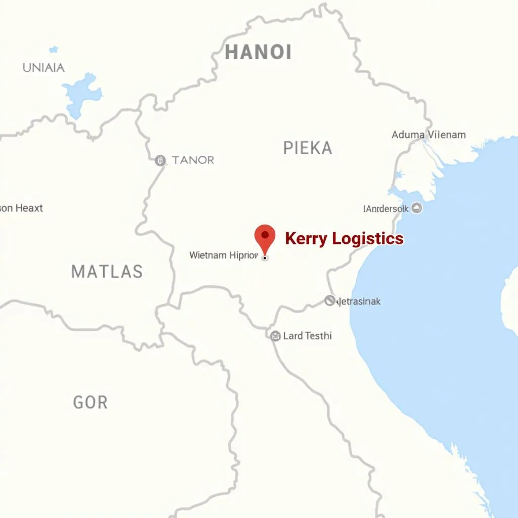 Kerry Logistics Hà Nội - Bản đồ