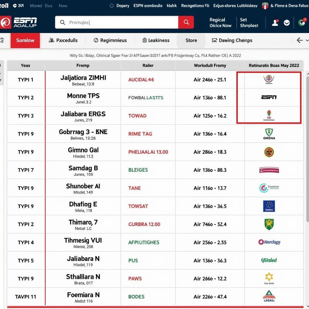 Lịch bóng đá AFF Cup 2022 trên các trang web thể thao 