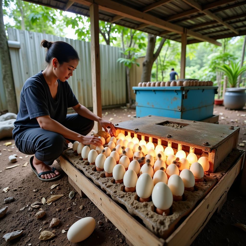 Máy ấp trứng gà 100 trứng - Bí kíp chọn máy cho nông dân Hà Nội