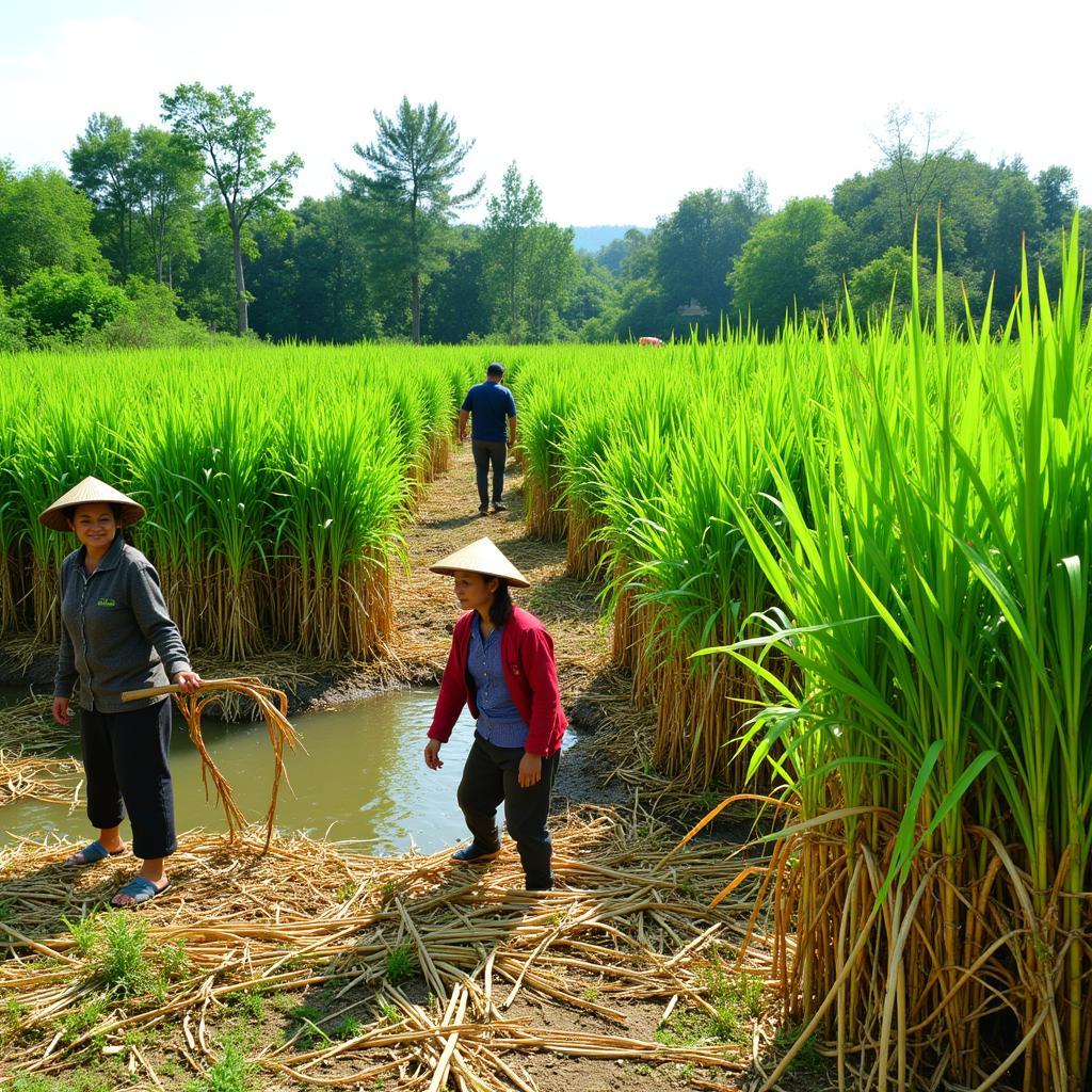 Sản phẩm đường mía Sơn Dương chất lượng cao