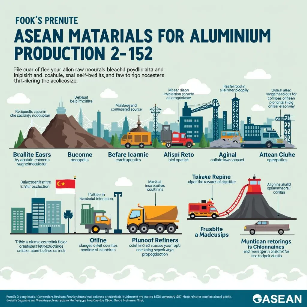 Nguồn nguyên liệu dồi dào của công ty nhôm ASEAN