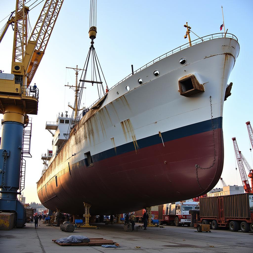 Nosco Shipyard Đóng Mới Tàu Thuyền