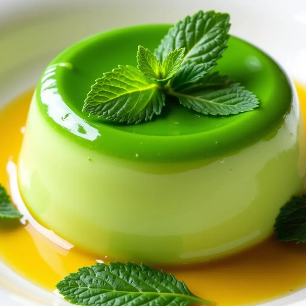 Panna Cotta Trà Xanh