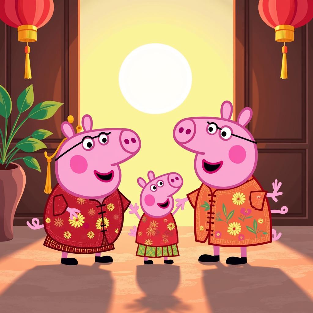 Peppa Pig đón Tết Việt Nam