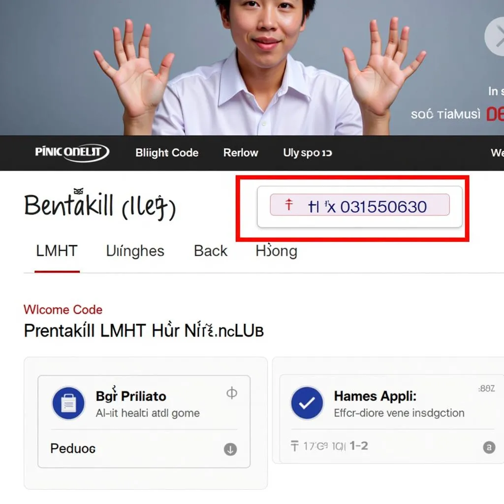 Website Pentakill LMHT Hà Nội CLUB