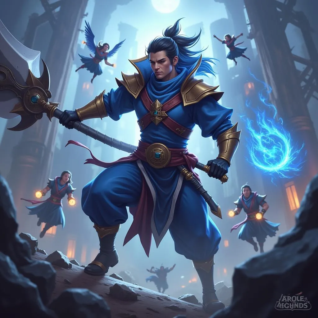 Yasuo gõ phím cực mạnh